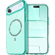 Aydogan's Iphone 17 Air Live Diamond Magsafe Kapak - Yeşil