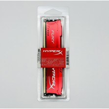 Cosmony Kingston Hyperx Fury Red 8 GB 1600 Mhz CL10 HX316C10FR/8 Ddr3 Ram