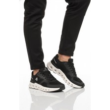 Mc Jamper Siyah Beyaz Fileli Hafif Esnek Erkek Spor Ayakkabı 5006 M