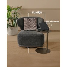 Deep Yuvarlak Akıllı Sehpa