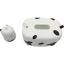 Sevimli Inek Tasarımlı Mıknatıslı Tuzluk ve Peçetelik