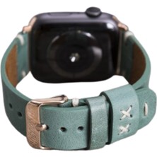 Apple Watch Uyumlu Deri Kordon 42-44-45MM Orfe CZ12