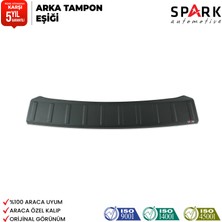 Spark Oto Aksesuar Peugeot 408 2022 Yılı ve Sonrası Arka Tampon Eşiği Mat