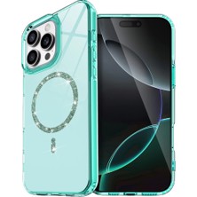 Aydogan's Iphone 16 Pro Max Live Diamond Magsafe Kapak - Yeşil