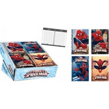 Kitabevimden Keskin Color Bloknot Spider Man Metalize 80 Yp A6 (36 Lı PAKET)140400-06