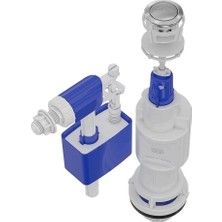 Yandan Girişli Su Tasarruflu Basmalı Klozet Rezervuar Iç Takımı