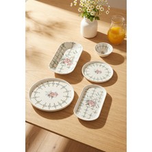 Acar Etheral 6 Kişilik 17 Parça Kahvaltı Takımı