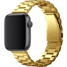 Twin Store Watch 42MM Metal Baklalı Kordon - Gold