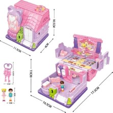 QF2910-11-12-13-14-15 Işıklı Müzikli Aksesuarlı Ev Serisi Açılıp-Katlanır