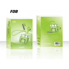 Twin Store F08 Dijital Şarj Göstergeli Tws Bluetooth Kulaklık - Yeşil
