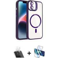 Cepte Toptan iPhone 11 Yadigar Asil Koleksiyonu - Siyah 3D Antistatik Cam Ekran Koruyucu + Şeffaf Kamera Lens Koruma Cam