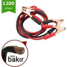 Akü Takviye Kablosu 1200 Amper (Taşıma Çantalı)