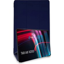 Aydogan's Samsung Galaxy X200 Tab A8 10.5 Kılıf Tablet Smart Kılıf - Lacivert