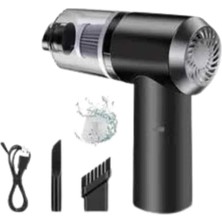 Vakumlu Araç Içi Süpürge Taşınabilir Pratik Şarjlı Temizlenebilir