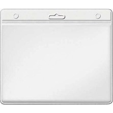 Kitabevimden Persona 306 Yaka Kartı Poşeti 11,7 x 11 cm Şeffaf (100 Lü)