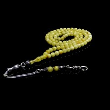 Tesbih Rüyası  Misket Kesim Mini Boy 99 Luk Damla Kehribarı