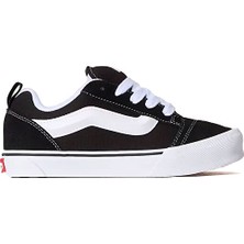 Vans Knu Skool Günlük Ayakkabı Siyah Nefes Alabilir Yapı ile Koşu ve Yürüyüş İçin İdeal VN000D2T6BT1