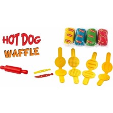 ERN-584 Heroes Orta Kutulu Burger Oyun Hamuru Seti