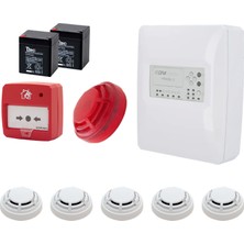 Dmtech FP9000L-2-5 Konvansiyonel Sistem Yangın Alarm Seti 5 Li