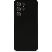 Aydogan's Samsung Galaxy S21 Ultra Kılıf Nano Içi Kadife Silikon - Siyah