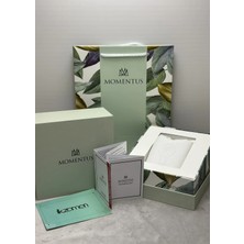 Momentus Orijinal 2 Yıl Garantili Taşlı Çelik Kordon Kadın Kol Saati ILKSS395G-09SG