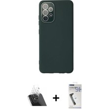 Cepte Toptan Galaxy A53 5g Çekirdek Modern Serisi - Şeffaf Uv Polymer Nano Ekran Koruyucu + Şeffaf Kamera Lens Koruma Cam