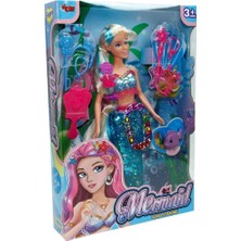WG-66777 Kutulu 29CM Aksesuarlı Deniz Kızı - Vardem Oyuncak