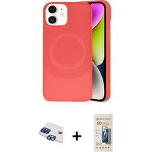 Cepte Toptan iPhone 11 Ufuk Serisi - Siyah 6d Mat Seramik Hayalet Nano Ekran Koruyucu + Lacivert Pers Alüminyum Kamera Lens