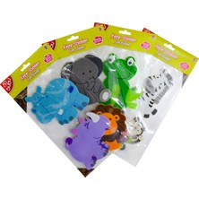 Kitabevimden Bu-Bu Sticker 3D Keçe Hayvanlar 24 Lü BUBU-STS011