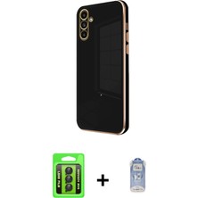 Cepte Toptan Galaxy A25 5g Yankı Serisi - Siyah Joko Magic 5d Cam + Siyah Raze Metal Kamera Lens