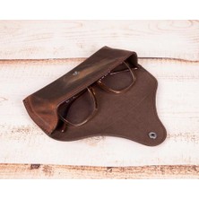 Roan Deri Gözlük Kılıfı G2 Kahve