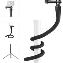 Telesin Telesın Gopro, Osmo Action, INSTA360 ile Uyumlu Aksiyon Kameralar Için Esnek Montaj Aparatı