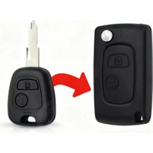 Gma Keys Peugeot 107 207 307 407 106 206 306 406 Yale Dönüşüm Çevirici Kumanda Kabı