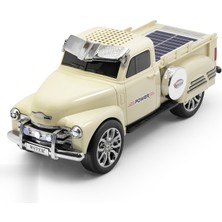 Aydogan's Bluetooth Hoparlör Fm Antika Pickup Tasarımlı - Sarı WS695