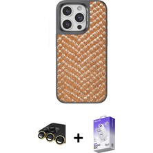 BUTİMAR'S iPhone 14 Pro Max Vadi Özel Seri - Siyah Bilvis 5in1 3D Magic Cam Ekran Koruyucu + Gold Raze Metal Kamera Lens
