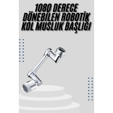 Mutfak Musluk Başlığı 1080 Derece Dönebilir Oynar Başlıklı Musluk Aparatı
