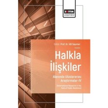 Eğitim Yayınevi Halkla Ilişkiler Alanında Uluslararası Araştırmalar 4