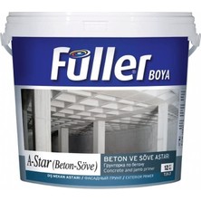 Fuller Füller A-Star Brüt Beton Söve Astarı 12 kg Açık Mavi