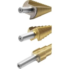 Kademeli Matkap Ucu Sac Delme Seti Paslanmaz Uç HRD113