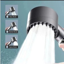 Yeni Nesil Masajlı Turbolu Çok Fonksiyonlu Filtreli Duş Başlığı