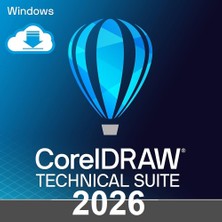 Corel Coreldraw Technical Suite 2026 (Windows) - 5 Pc Süresiz Dijital Kod