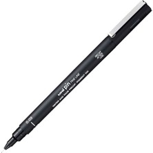 Kitabevimden Uni-Ball Çizim Kalemi Akrilik Uçlu Fine Line Pin 0.03 mm  Siyah-12-Pkt