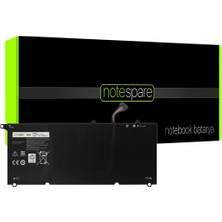 Notespare Dell ile Uyumlu Xps 0drrp, 0N7T6, 5K9CP, 90V7W, DIN02, JD25G Notebook Batarya Pil