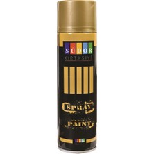 Südor Altın Yaldız Renkli Sprey Boya 200 ml Profesyonel Kalite ve Yüksek Kapatıcılık