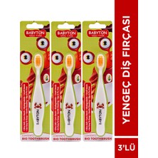 Babyton Ekolojik Diş Fırçası Yengeç 3'lü Set