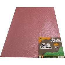 Kitabevimden Bafix Simli Karton 50X70 Pembe-10-Pkt
