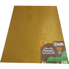 Kitabevimden Bafix Simli Karton 50X70 Altın (Gold)-10-Pkt