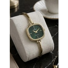 Essence Orijinal 2 Yıl Garantili Çelik Kordon Kare Kadın Kol Saati