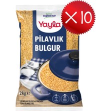 Yayla Pilavlık Bulgur 2 kg X10