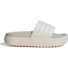 adidas Adilette Platform Kadın Beyaz Terlik.-